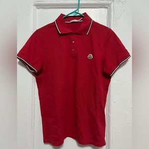 Moncler logo-appliqué polo shirt